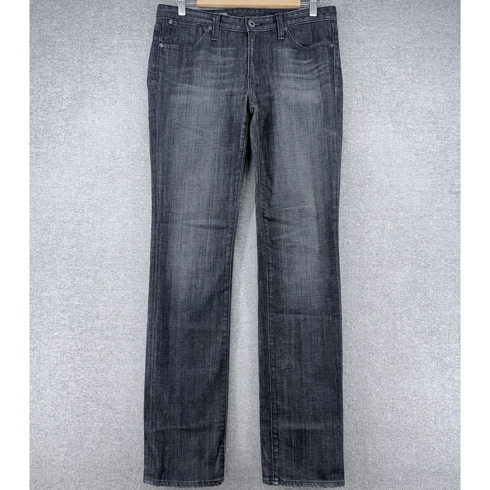 AG Adriano Goldschmied The Casablanca Jeans Women Size 29 Black Denim Made USA
